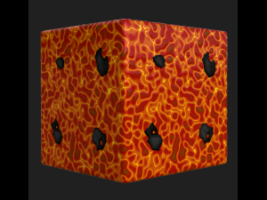 simple lava and environment CG Textures