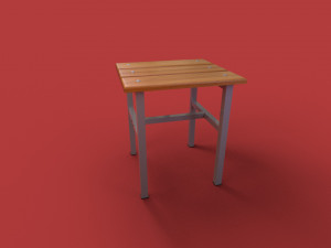 army chair 3D 模型