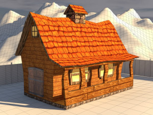 magical house 3D 模型