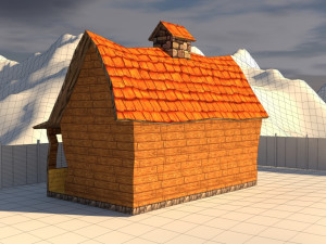 magical house 3D 模型