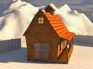 magical house 3D 模型