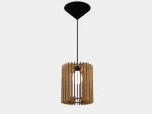 ceiling light lamp 3d print and laser cut files model 1 3D Принт Модель