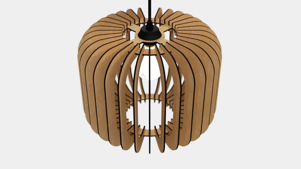 ceiling light lamp 3d print and laser cut files model 2 3D Print Model .c4d .max .obj .3ds .fbx .stl .blend 