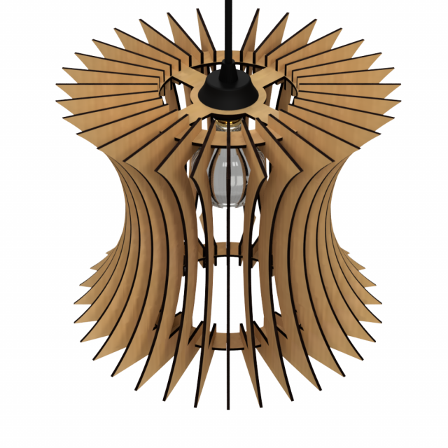 ceiling light lamp 3d print and laser cut files model 10 3D Принт Модель .c4d .max .obj .3ds .fbx .stl .blend 