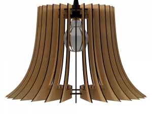 ceiling light lamp 3d print and laser cut files model 11 3D printmodel