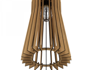 ceiling light lamp 3d print and laser cut files model 13 3Dプリントモデル