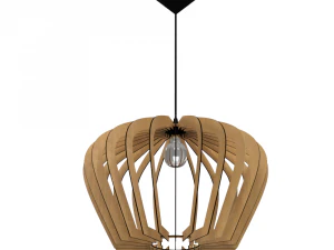ceiling light lamp 3d print and laser cut files model 14 3D Print Model