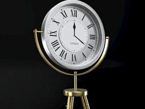 Tripod clock 3D Model