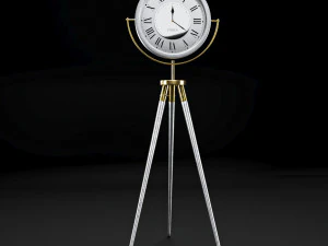 Tripod clock 3D Model