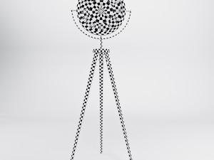 Tripod clock 3D 模型
