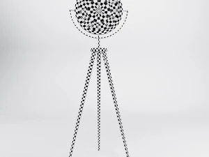 Tripod clock 3D Model