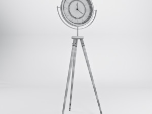 Tripod clock 3D 模型