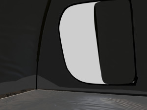 dome tent low-poly 3D-Modell