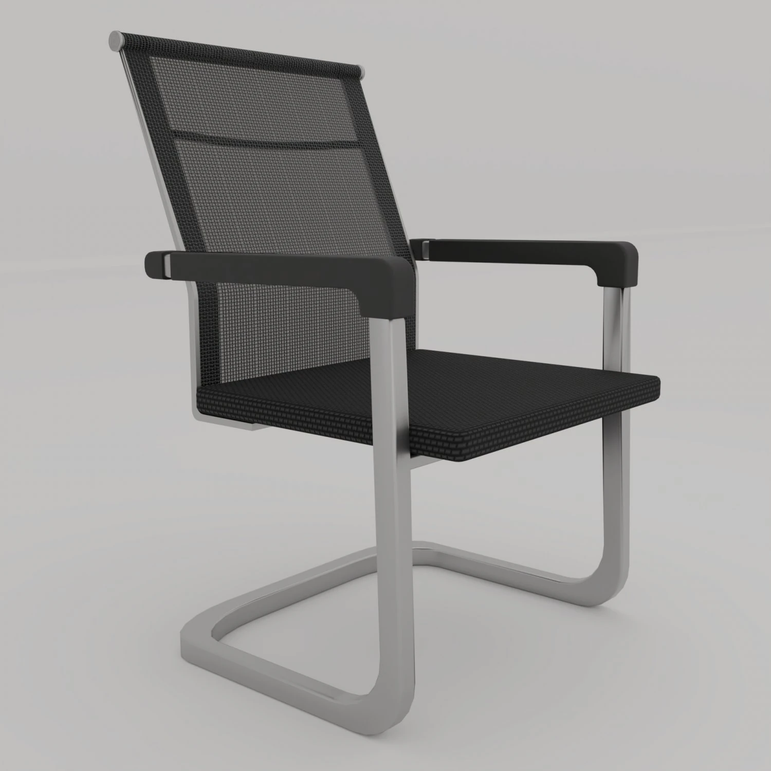 office mesh chair 3D Model .c4d .max .obj .3ds .fbx .stl .blend 