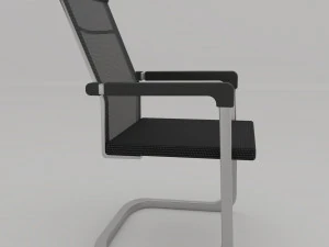 office mesh chair 3D Model