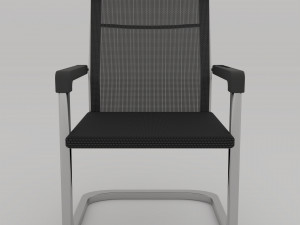 office mesh chair 3D Model