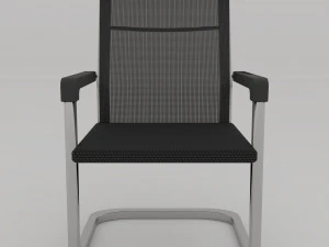 office mesh chair 3D Model