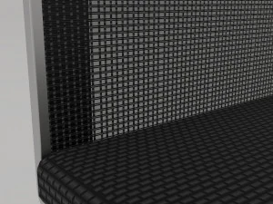 office mesh chair 3D Model