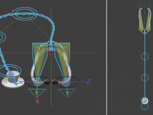 medical stethoscope rigged 3D 모델