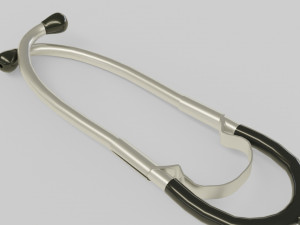 medical stethoscope rigged lowpoly version 3D 模型