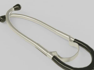 medical stethoscope rigged lowpoly version 3D Model