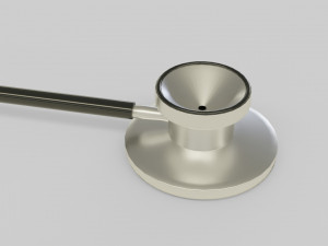 medical stethoscope rigged lowpoly version 3D 模型