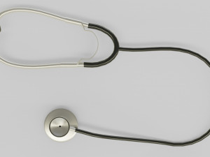 medical stethoscope rigged lowpoly version 3D 模型