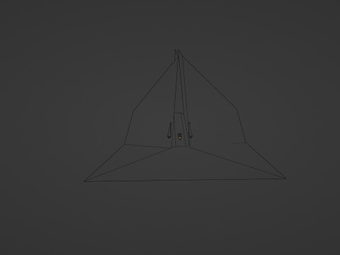 Butterflies looping animation VR - AR - low-poly 3D Model