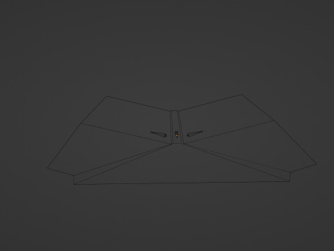 Butterflies looping animation VR - AR - low-poly 3D Model