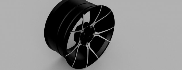 alloy wheel 3D Модель .c4d .max .obj .3ds .fbx .stl .blend