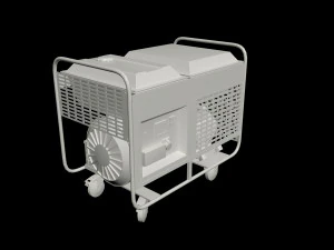 generador di&eacute;sel Modelo 3D