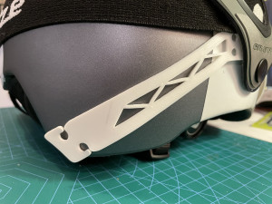 ski helmet face mask holder 3D प्रिंट मॉडल