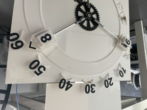 Rotating hours clock-easy 3D Print Model