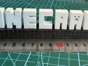 MINECRAFT lamp Easy to PRINT 3D Print Model