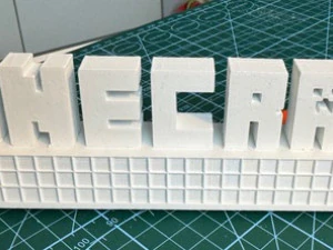 MINECRAFT lamp Easy to PRINT 3D Print Model
