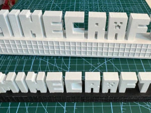 MINECRAFT lamp Easy to PRINT 3D Print Model