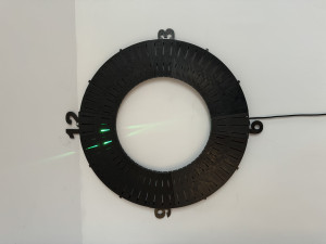 Unique LED Hands wall Clock 3D Print Model