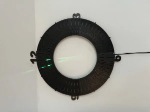 Unique LED Hands wall Clock 3D Print Model