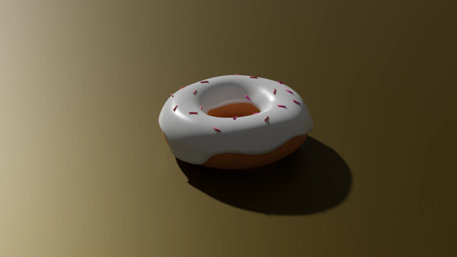 donut 3D Model .c4d .max .obj .3ds .fbx .stl .blend 