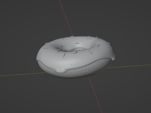 donut Modelo 3D