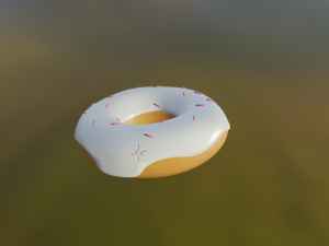 donut Modelo 3D