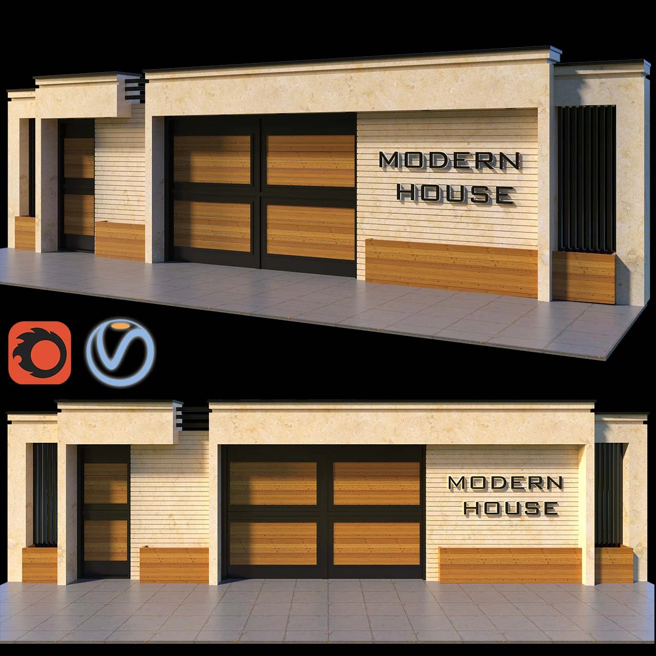 Gate 3D Model .c4d .max .obj .3ds .fbx .stl .blend 