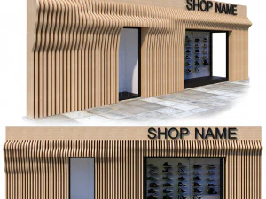 Gate parametric Entrance 3D Model