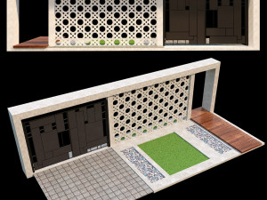 Gate Modelo 3D