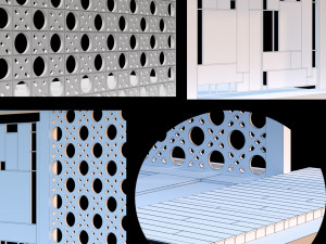 Gate Modelo 3D