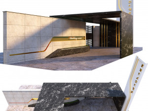 Gate Modelo 3D
