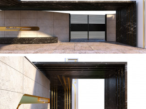 Gate Modelo 3D
