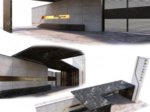 Gate 3D Model