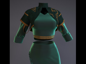 3d clothing Modello 3D