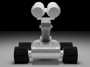 sci-fi cute robot 3D Model